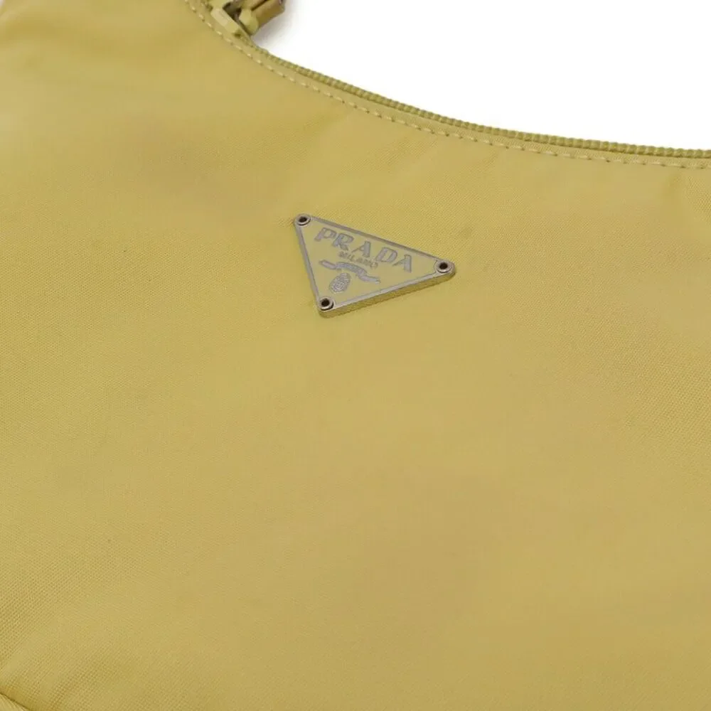 Prada Triangle Logo Accessory Pouch
